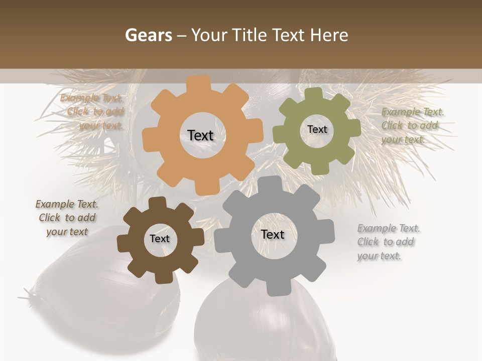 Autumn Crop Tree PowerPoint Template