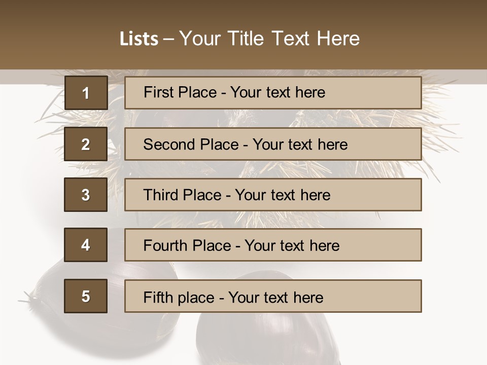 Autumn Crop Tree PowerPoint Template