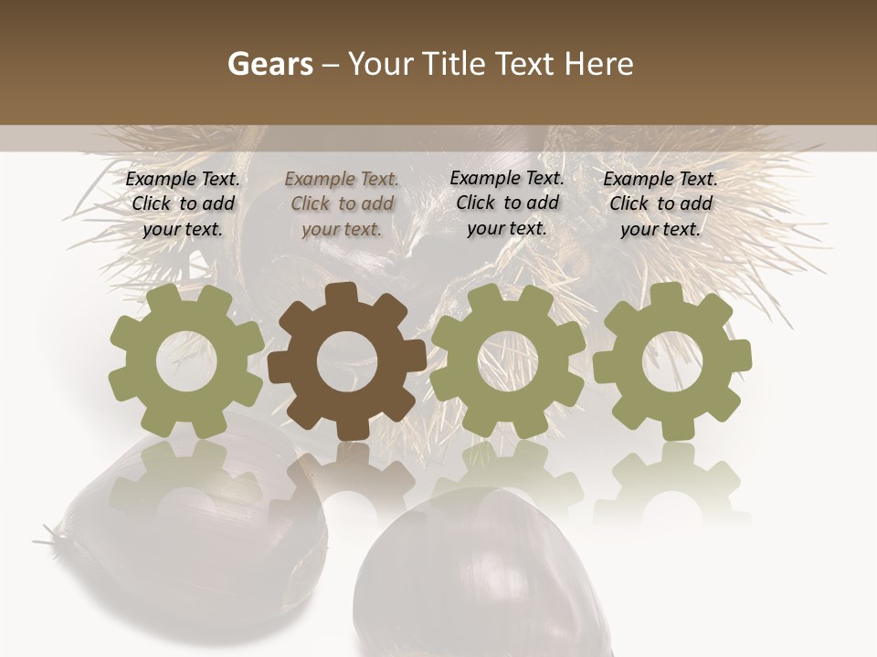 Autumn Crop Tree PowerPoint Template