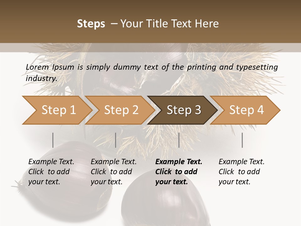 Autumn Crop Tree PowerPoint Template