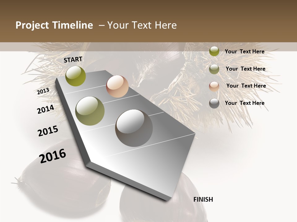 Autumn Crop Tree PowerPoint Template