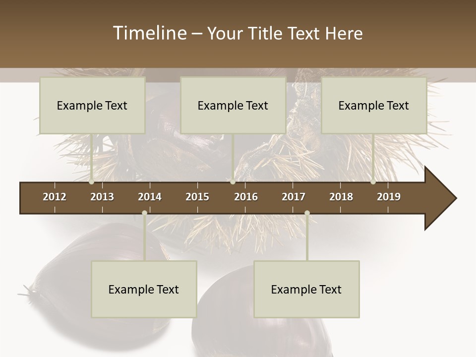 Autumn Crop Tree PowerPoint Template