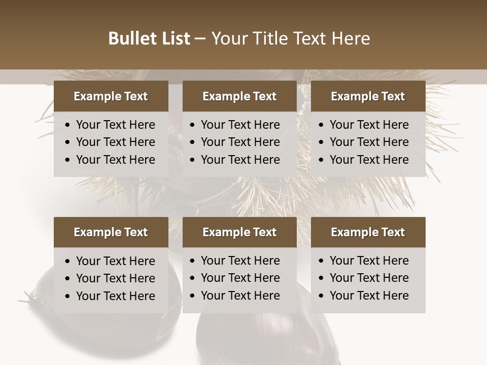Autumn Crop Tree PowerPoint Template