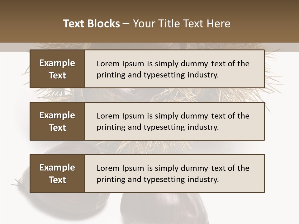 Autumn Crop Tree PowerPoint Template