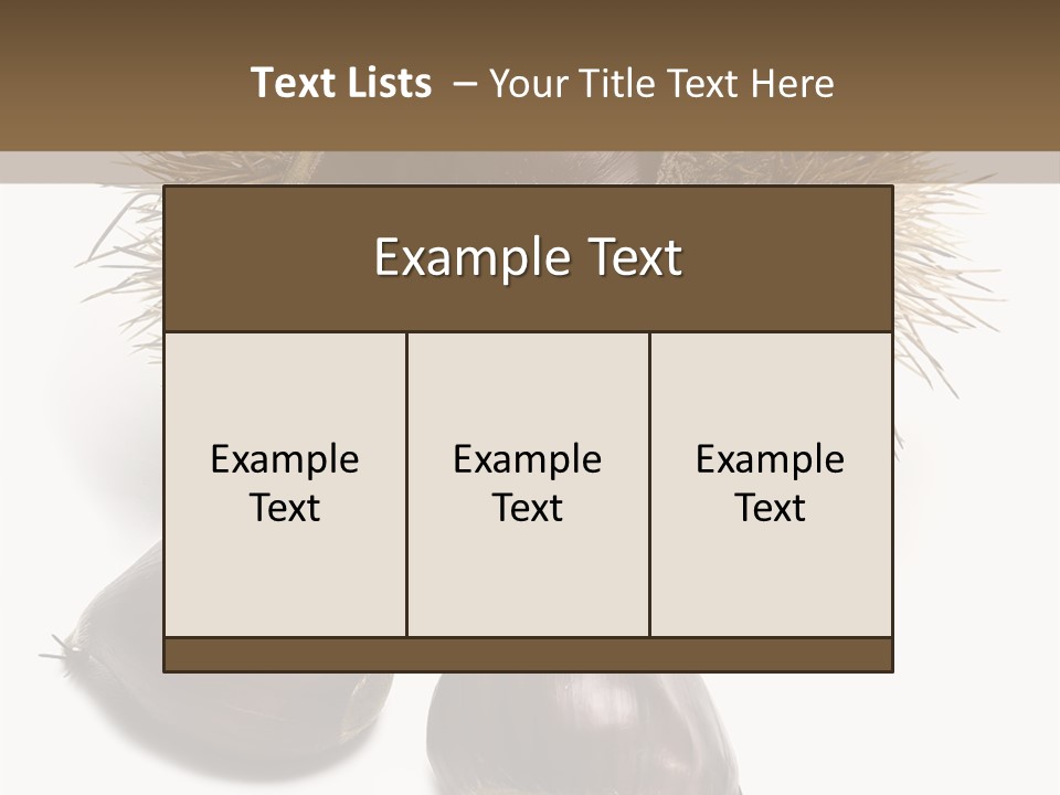 Autumn Crop Tree PowerPoint Template