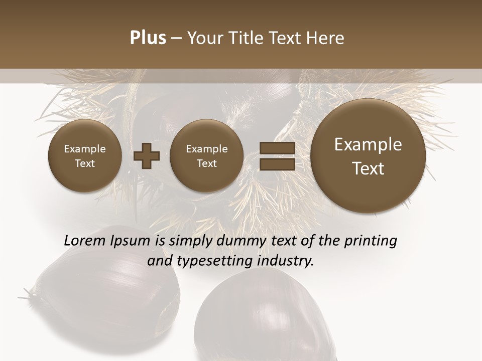 Autumn Crop Tree PowerPoint Template