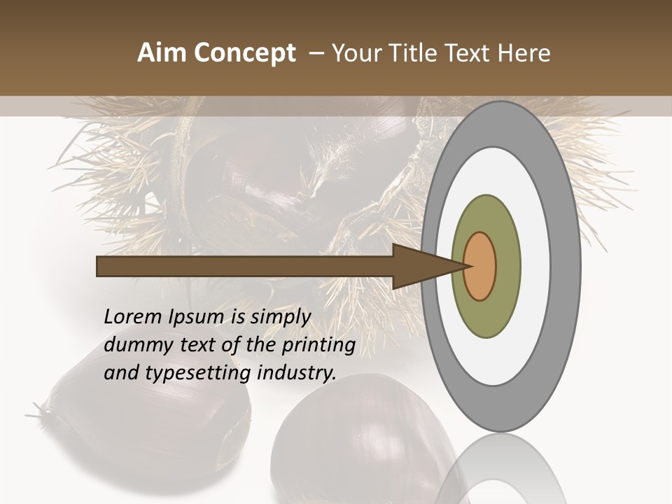 Autumn Crop Tree PowerPoint Template