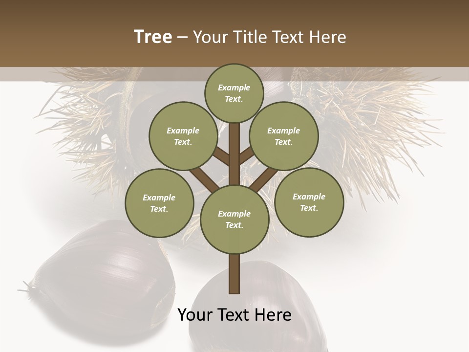 Autumn Crop Tree PowerPoint Template