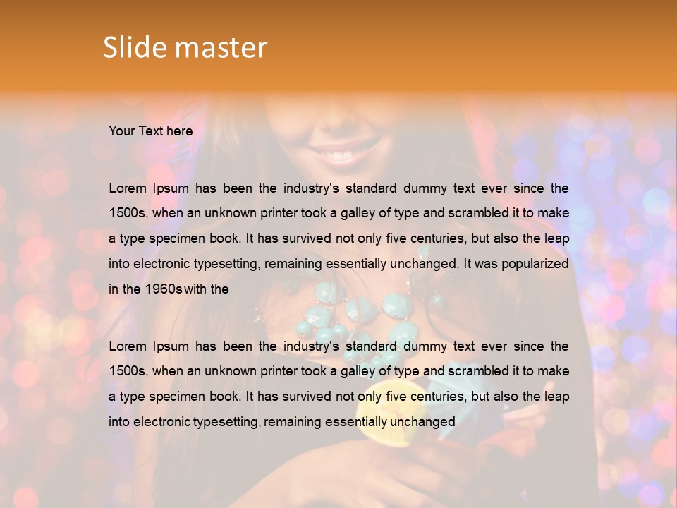 People Positive Wine PowerPoint Template