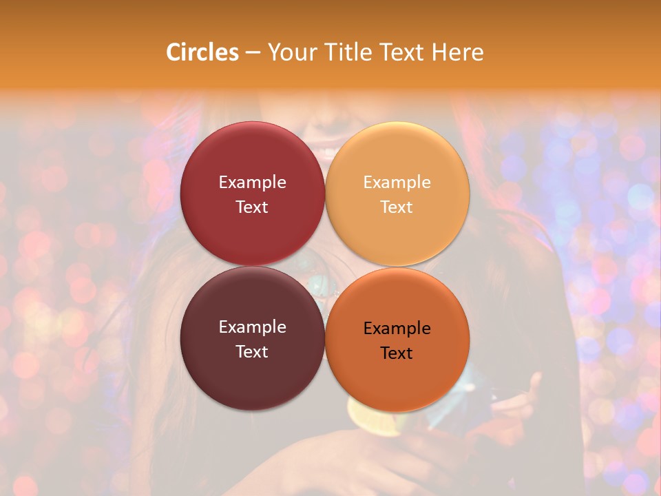 People Positive Wine PowerPoint Template