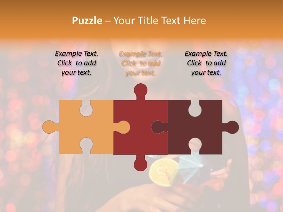 People Positive Wine PowerPoint Template