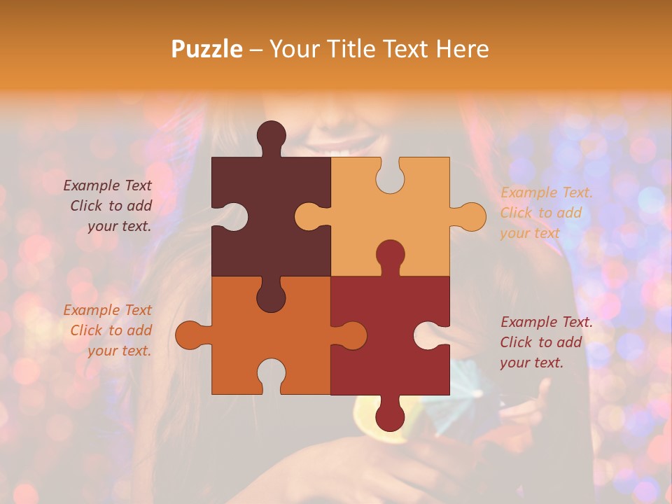 People Positive Wine PowerPoint Template