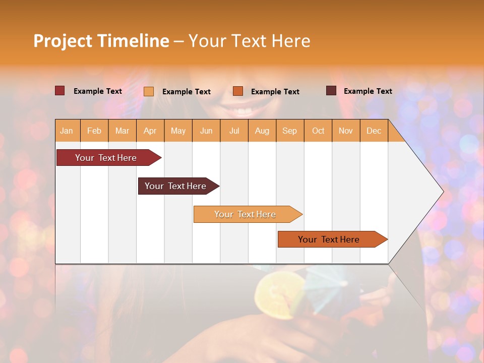 People Positive Wine PowerPoint Template