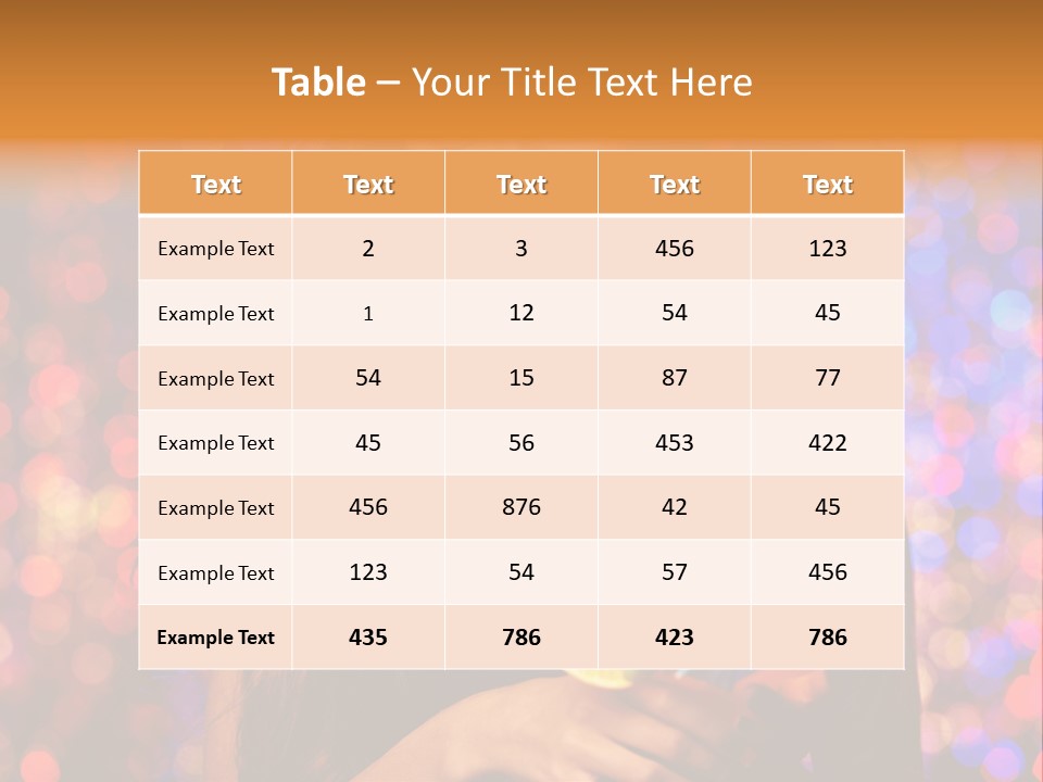 People Positive Wine PowerPoint Template