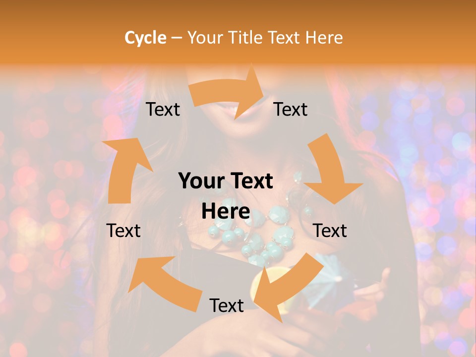 People Positive Wine PowerPoint Template