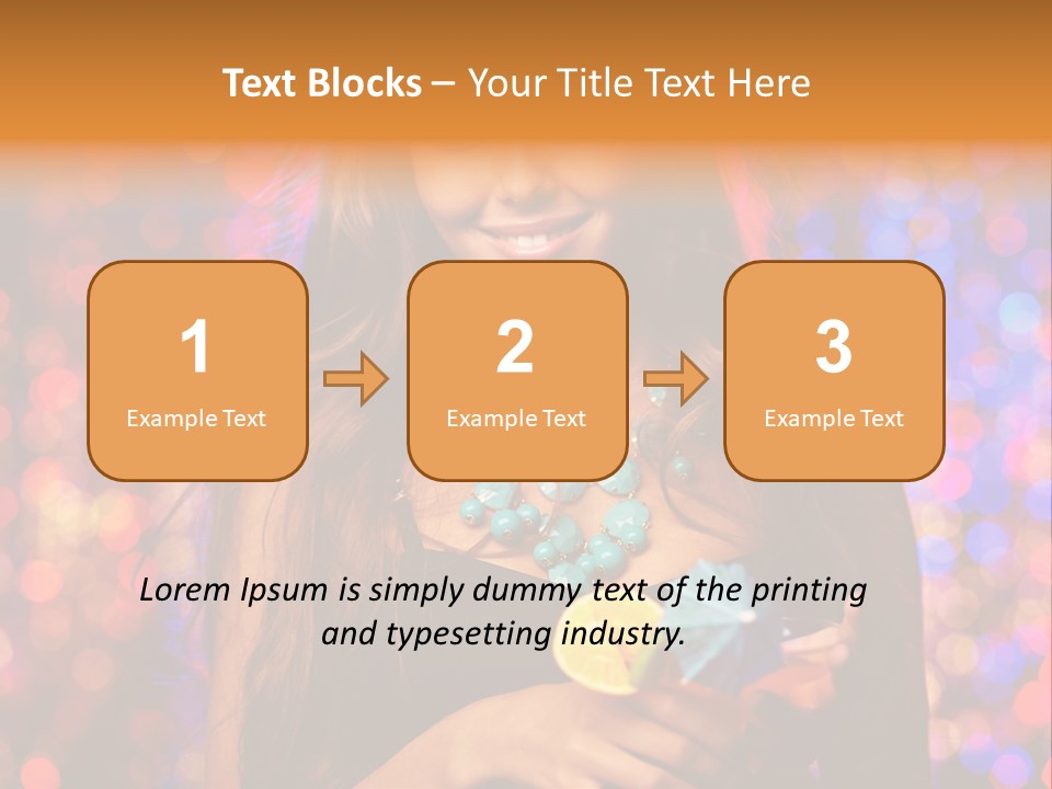 People Positive Wine PowerPoint Template