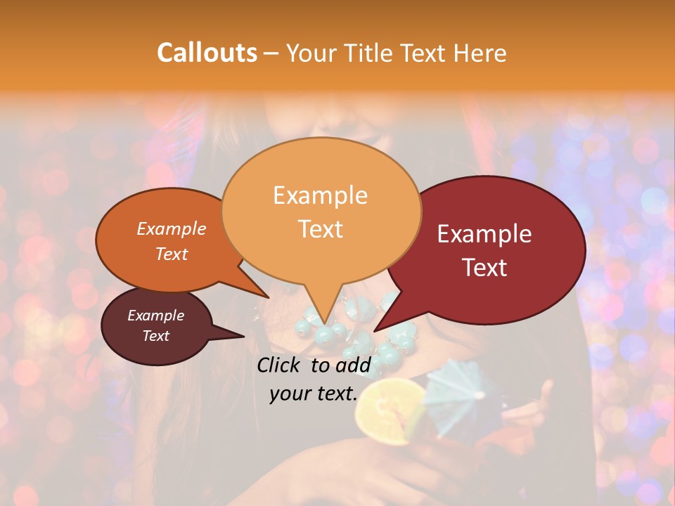 People Positive Wine PowerPoint Template