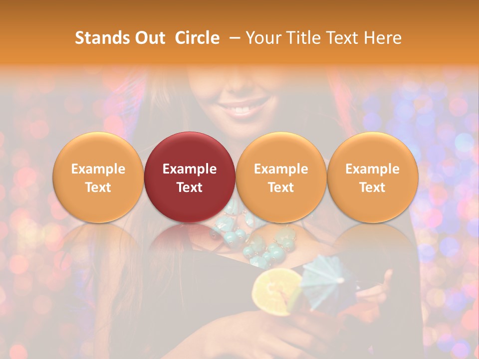 People Positive Wine PowerPoint Template