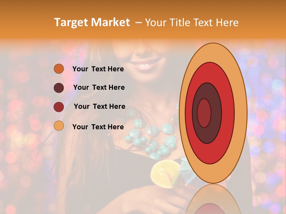 People Positive Wine PowerPoint Template