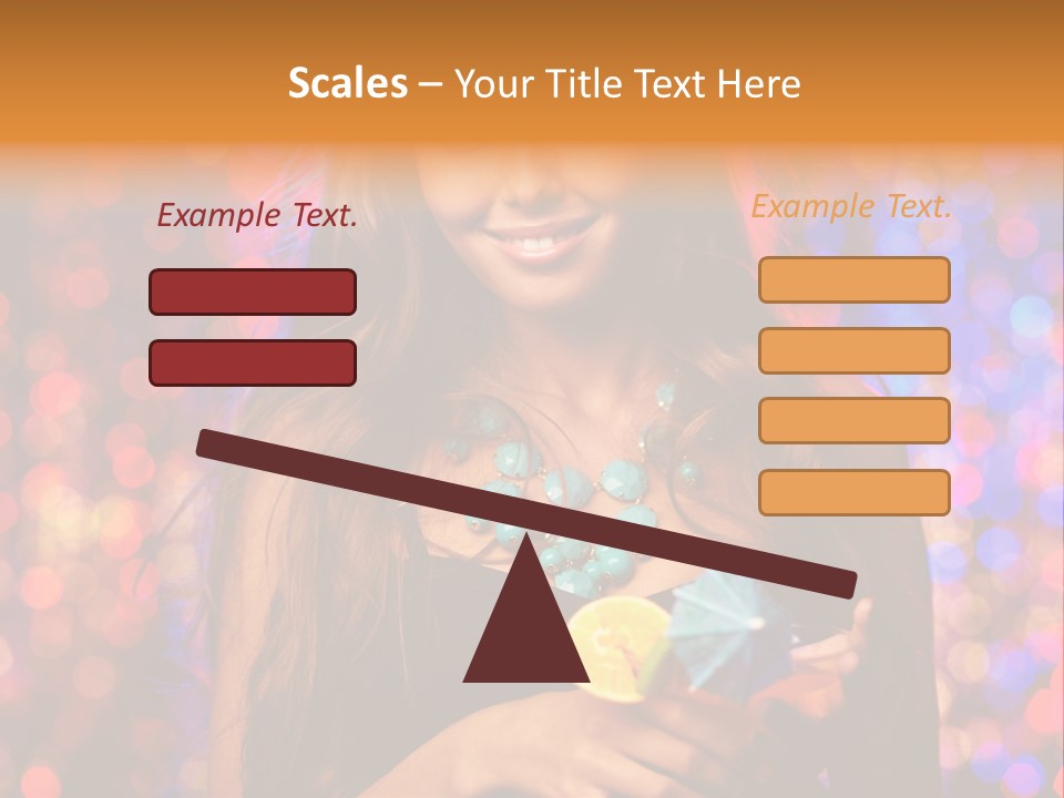 People Positive Wine PowerPoint Template