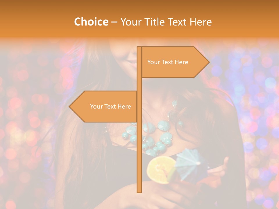 People Positive Wine PowerPoint Template