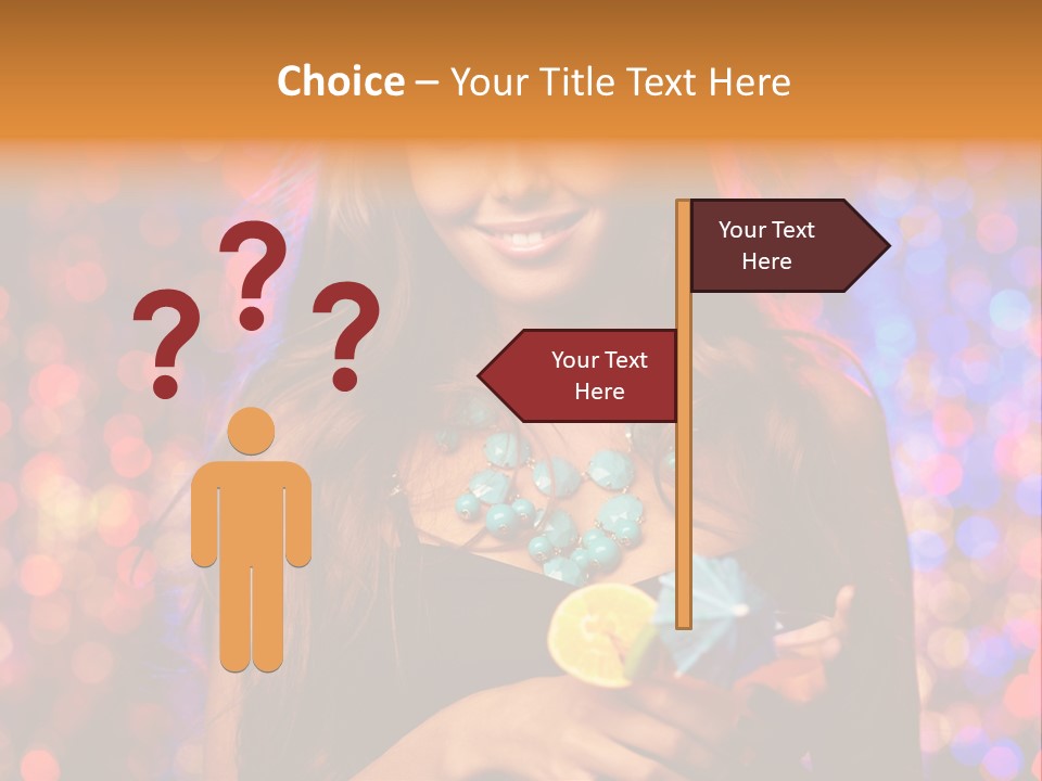 People Positive Wine PowerPoint Template