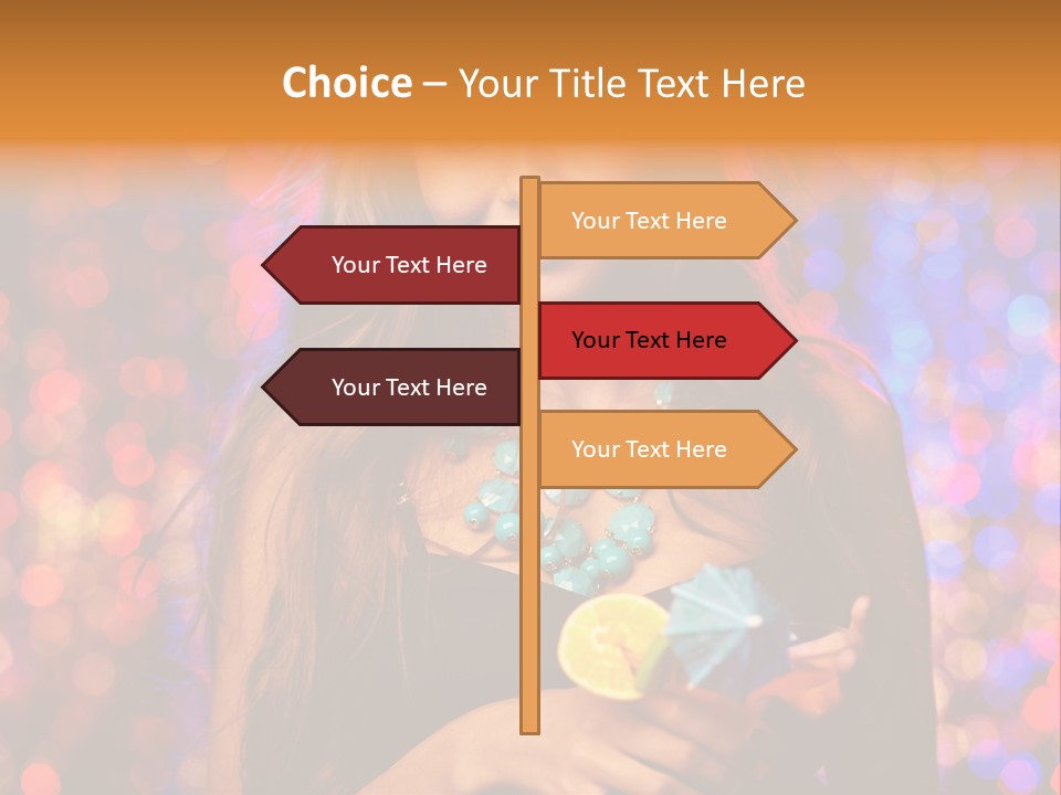 People Positive Wine PowerPoint Template