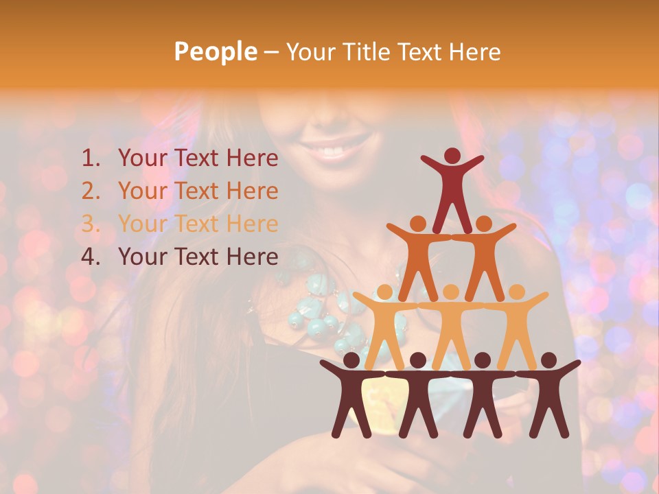 People Positive Wine PowerPoint Template