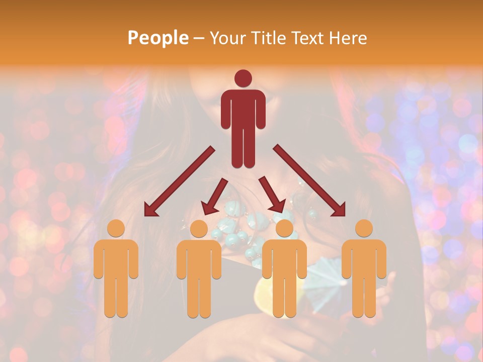 People Positive Wine PowerPoint Template