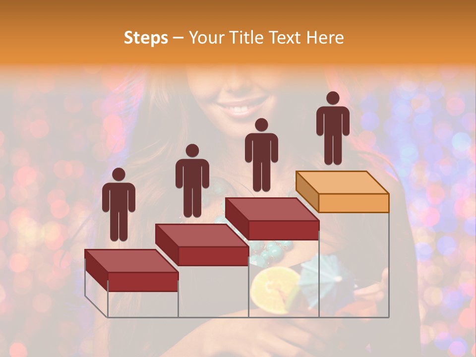 People Positive Wine PowerPoint Template