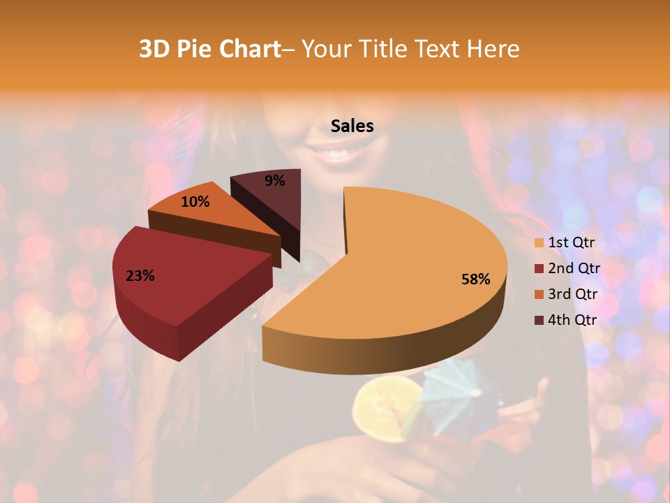 People Positive Wine PowerPoint Template
