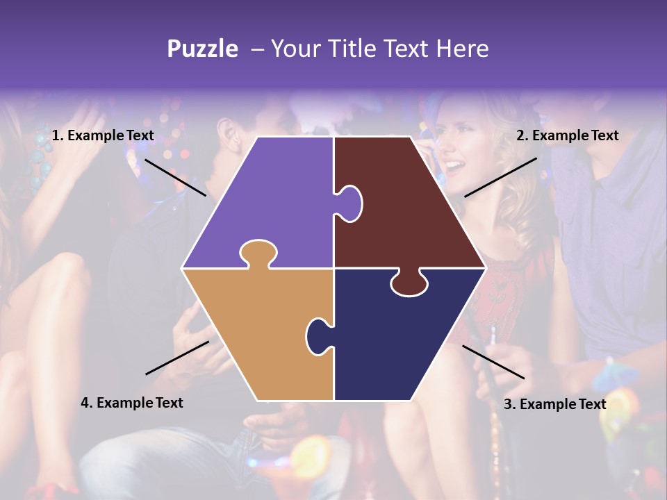 Happy Friendship Party PowerPoint Template