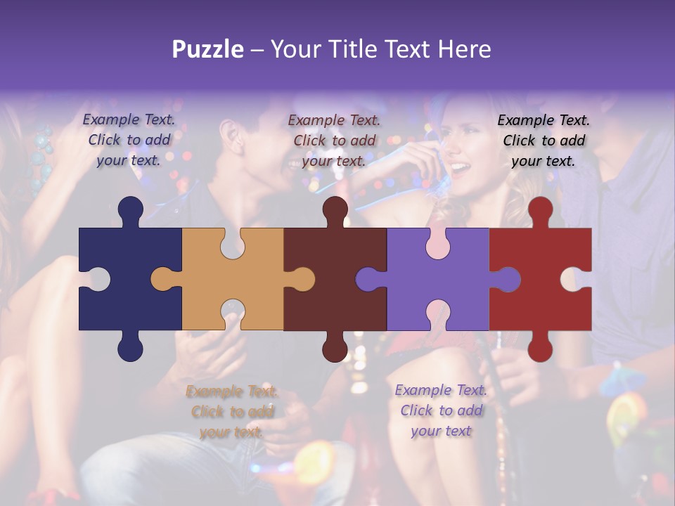 Happy Friendship Party PowerPoint Template