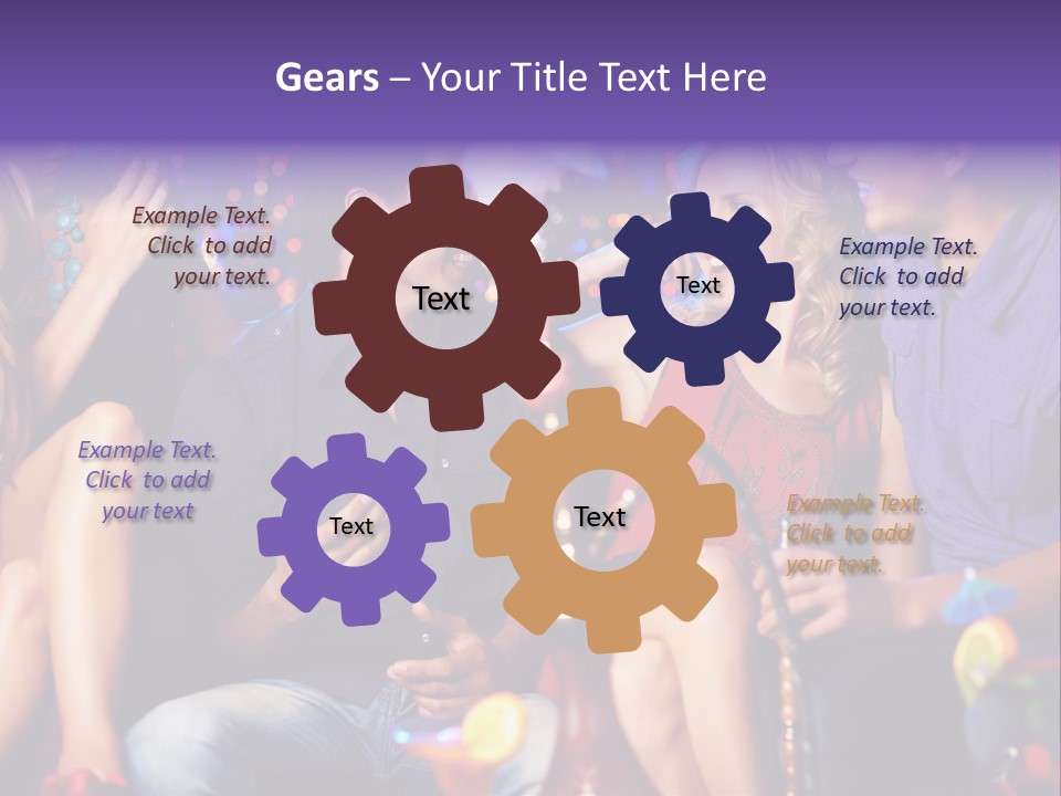 Happy Friendship Party PowerPoint Template