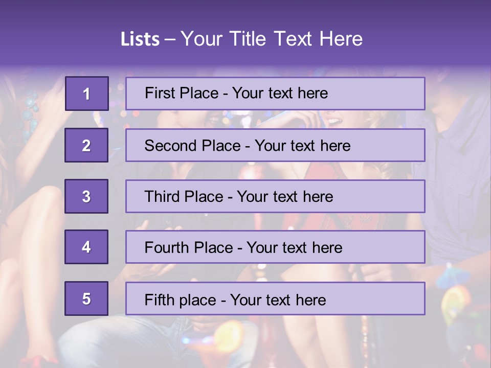 Happy Friendship Party PowerPoint Template