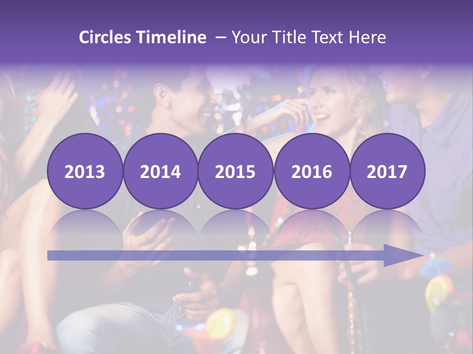 Happy Friendship Party PowerPoint Template