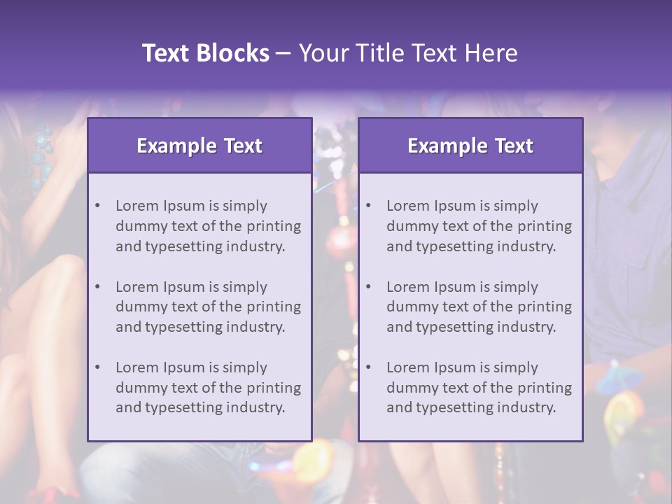 Happy Friendship Party PowerPoint Template