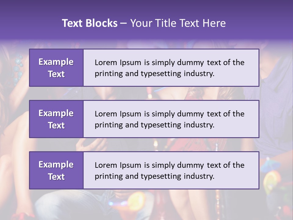 Happy Friendship Party PowerPoint Template