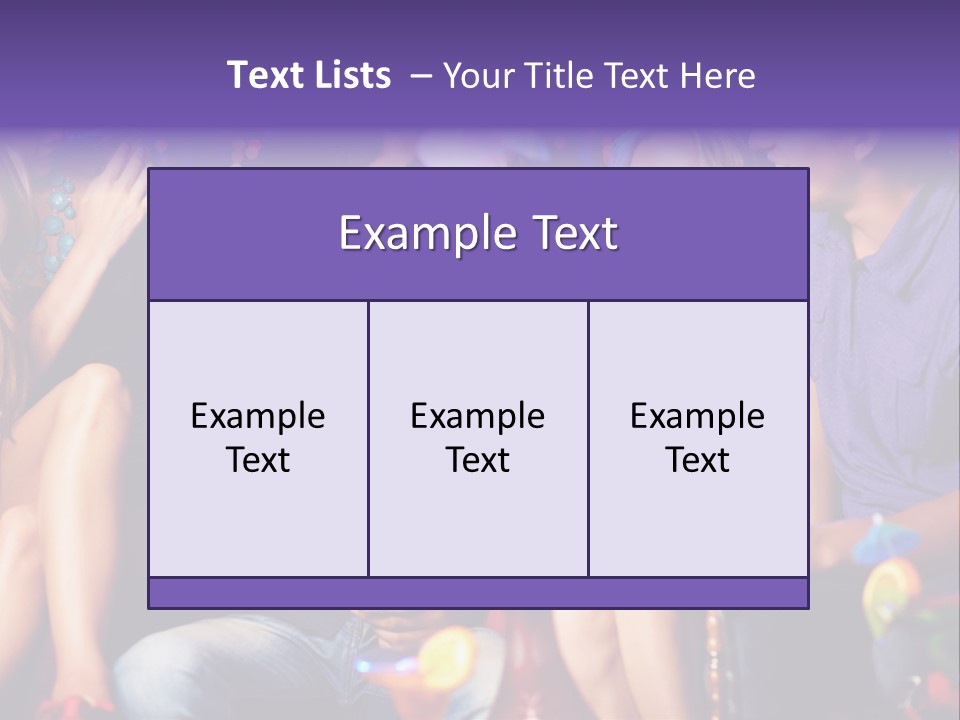 Happy Friendship Party PowerPoint Template