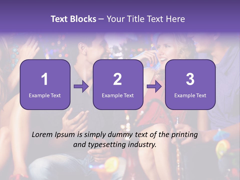 Happy Friendship Party PowerPoint Template