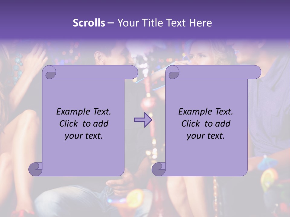 Happy Friendship Party PowerPoint Template