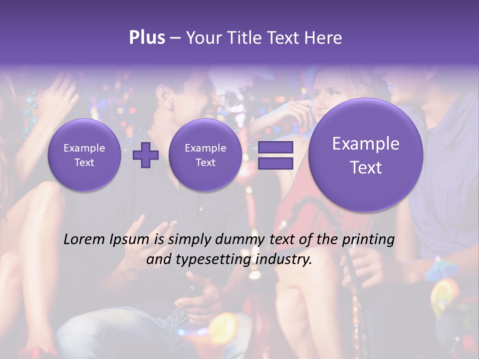 Happy Friendship Party PowerPoint Template