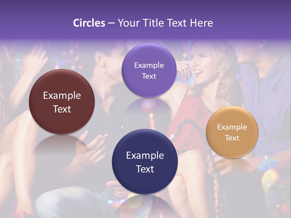 Happy Friendship Party PowerPoint Template