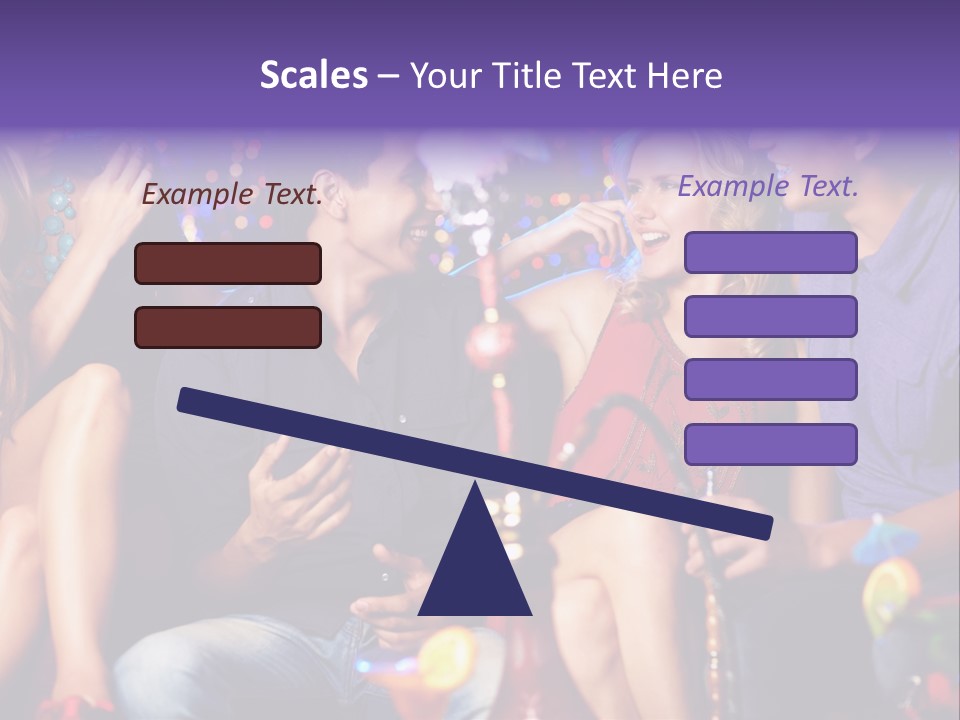 Happy Friendship Party PowerPoint Template