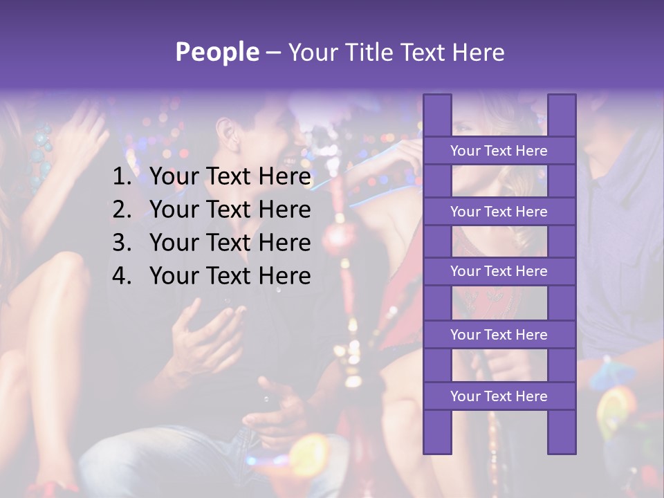 Happy Friendship Party PowerPoint Template