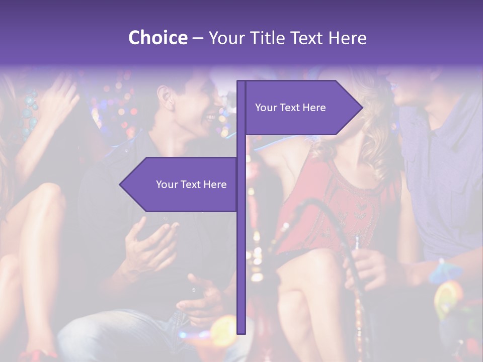 Happy Friendship Party PowerPoint Template