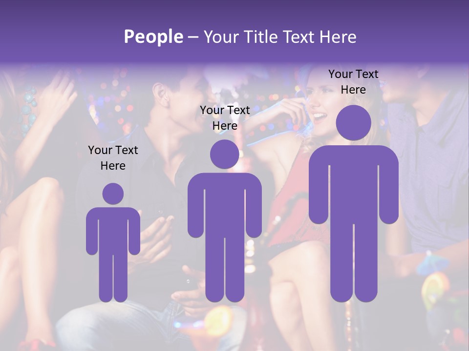 Happy Friendship Party PowerPoint Template