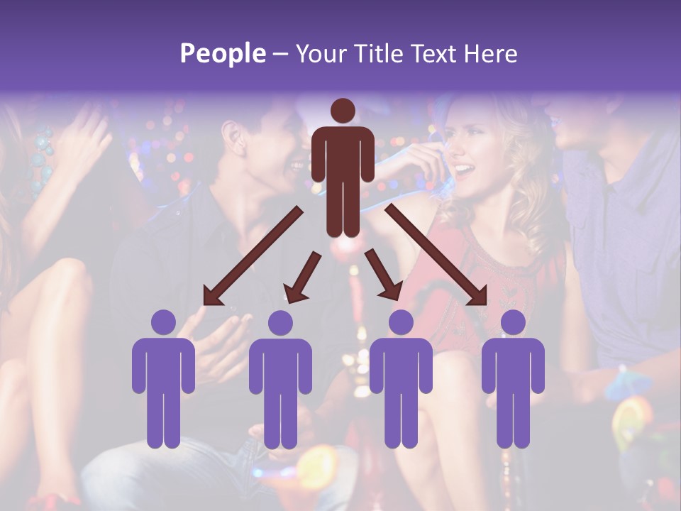 Happy Friendship Party PowerPoint Template