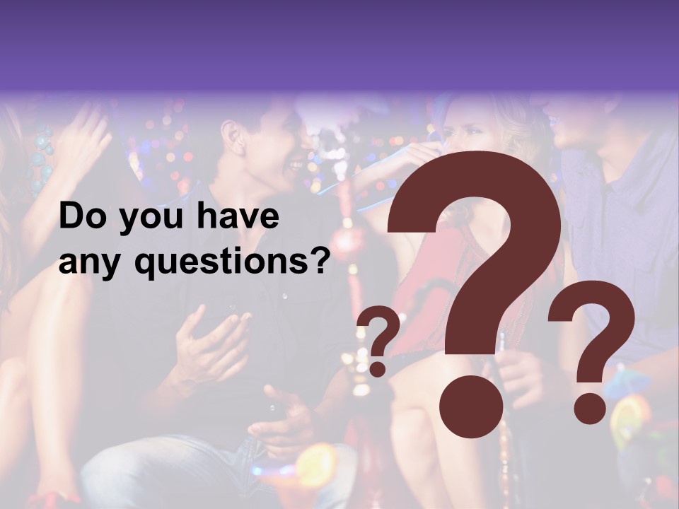 Happy Friendship Party PowerPoint Template