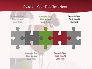 Object Liquor Green PowerPoint Template